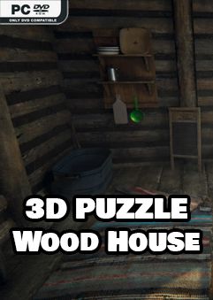 3D PUZZLE - Wood House